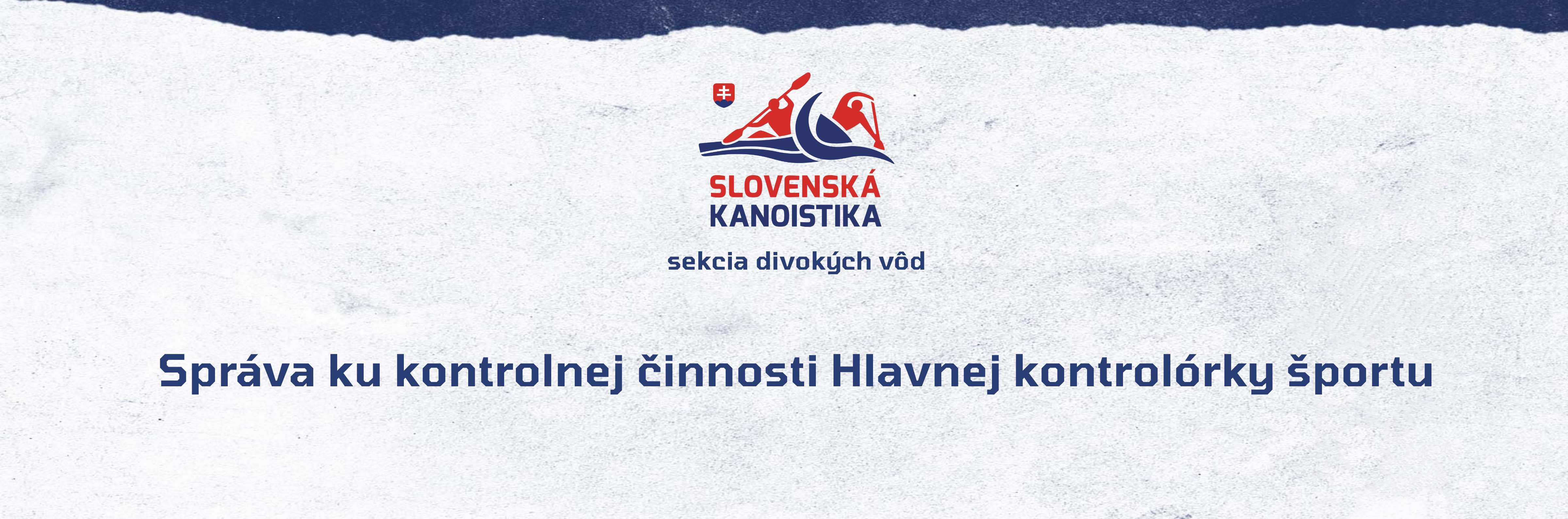 Správa ku kontrolnej činnosti Hlavnej kontrolórky športu.